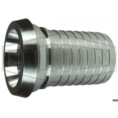 Dixon Holedall External Crimp Stem, 2 in, Female, 316 SSss Steel HA0241